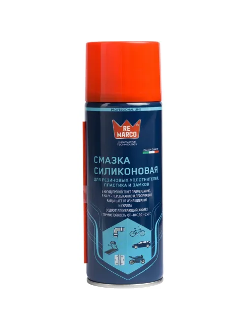 Смазка универс. силик. SILICONE OIL (от -40 до +250С)400 мл RE MARCO RM-749