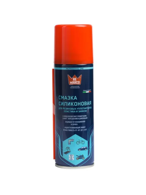 Смазка универс. силик. SILICONE OIL (от -40 до +250С)200 мл RE MARCO RM-746