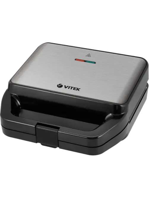 Вафельница Vitek VT-2626 850Вт черный/серебристый