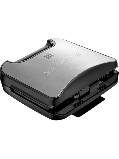 Вафельница BRAYER 2311BR,750 Вт,белг.вафли,панель 22,5x13 см,антиприг.покр