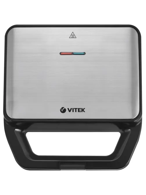 Вафельница Vitek VT-2626 850Вт черный/серебристый