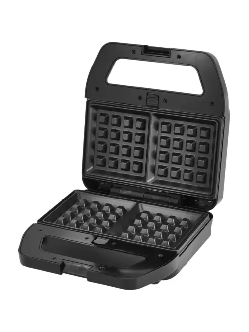 Вафельница Vitek VT-2626 850Вт черный/серебристый