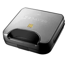 Вафельница BRAYER 2311BR,750 Вт,белг.вафли,панель 22,5x13 см,антиприг.покр