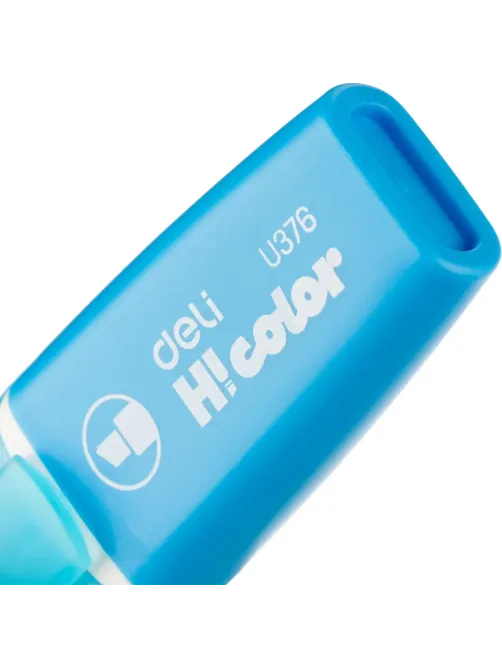 Набор текстовыделителей Deli 1-4мм, скош.нак.,6цв, флуоресц. EU376