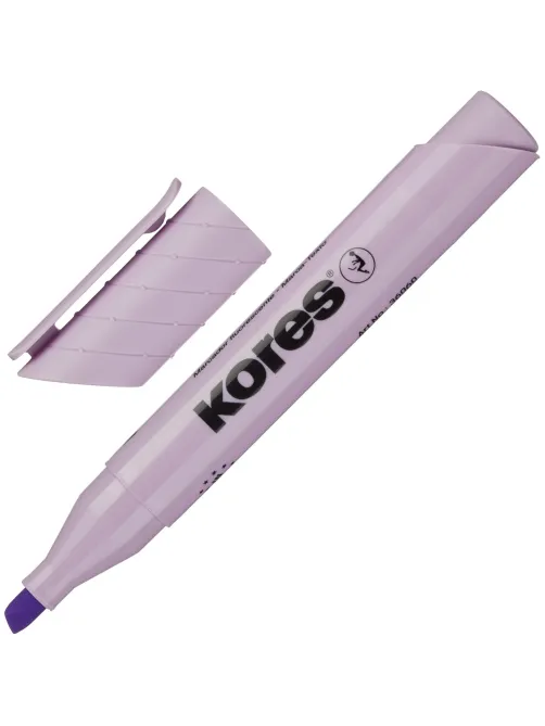 Набор текстовыделителей Kores High Liner Plus пастель 6цв.36060.01