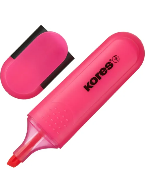 Набор текстовыделителей Kores BRIGHT LINER PLUS,ск нак,0,5-5мм,6цв