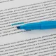 Маркер текстовыделитель голубой 1-3,9мм