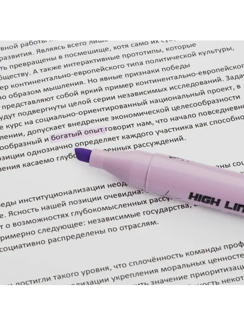 Набор текстовыделителей Kores High Liner Plus пастель 6цв.36060.01