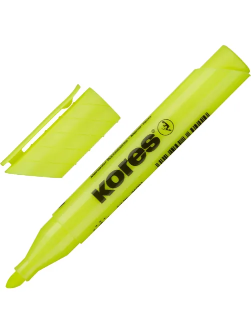Набор текстовыделителей KORES набор 4цв. 1-5 мм 36040