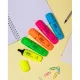 Маркер текстовыделитель Attache Palette 1-5мм желтый HL6010