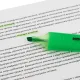 Маркер текстовыделитель Kores BRIGHT LINER PLUS, скош нак, 0.5-5 ммзелен