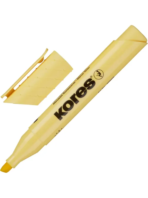 Набор текстовыделителей Kores High Liner Plus пастель 6цв.36060.01