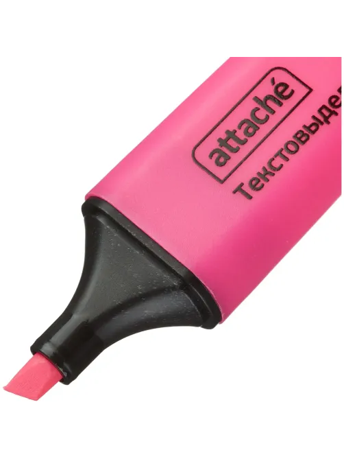 Маркер текстовыделитель Attache Colored 1-5мм розовый