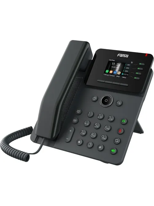 IP-телефон Fanvil V61W,HD voice, 4 SIP,2.4,Opus+IPV6 12 DSS, WIFI,PSU