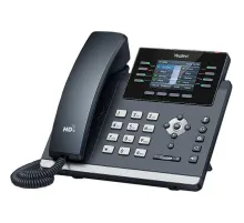 IP-телефон Yealink SIP-T44U,12 аккаунт,2 порта USB,цвет экр,PoE,GigE,без БП