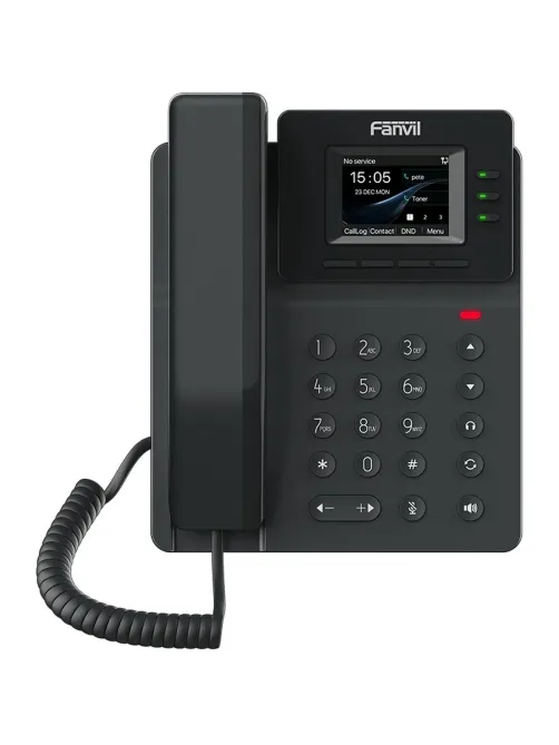 IP-телефон Fanvil V60P,320X240, 2.4,HD voice,4 SIP,6 DSS,Opus+IPV6,PSU
