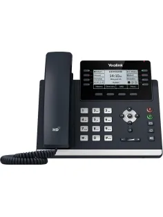 Телефон Yealink (SIP-T43U)12 аккаунтов, 2 порта USB, BLF, PoE, GigE, без БП