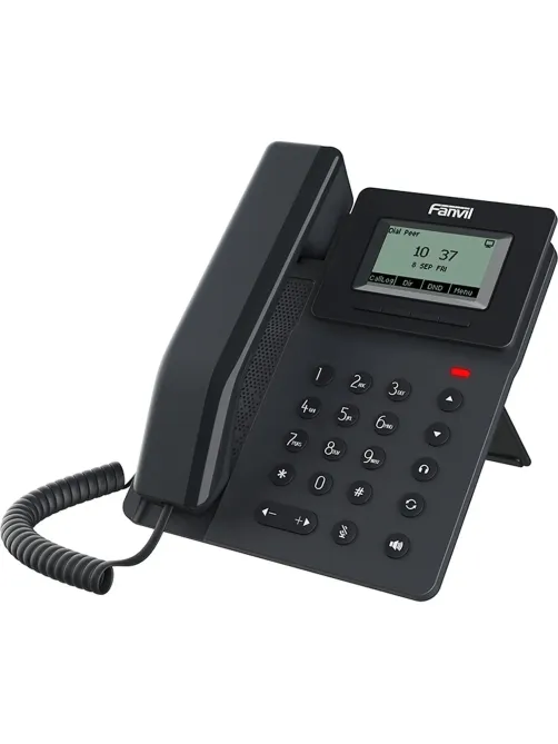 IP-телефон Fanvil V50P,132x64, 2.3-inch,HD voice,2 SIP,4 Line,Opus+IPV6,PSU