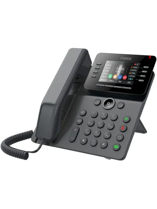 IP-телефон Fanvil V64 Enterprise, 12 SIP, 3.5' color LCD, Opus+IPV6
