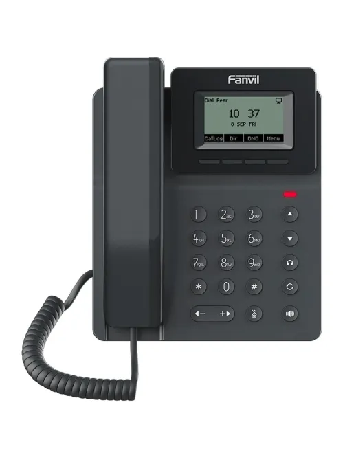 IP-телефон Fanvil V50P,132x64, 2.3-inch,HD voice,2 SIP,4 Line,Opus+IPV6,PSU