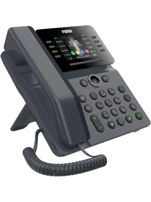 IP-телефон Fanvil V64 Enterprise, 12 SIP, 3.5' color LCD, Opus+IPV6
