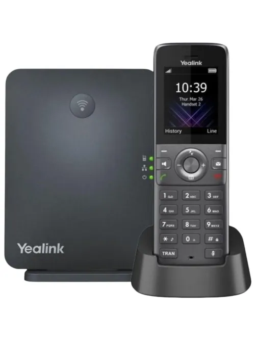 IP-DECT телефон Yealink W73P (база W70B+трубка W73H) до 10 SIP-аккаунтов