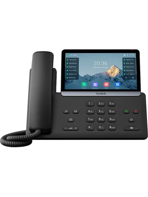 IP-телефон Yealink SIP-T77U,7 цвет сенсор,2 USB,16 акк,BLF,PoE,GigE,без БП