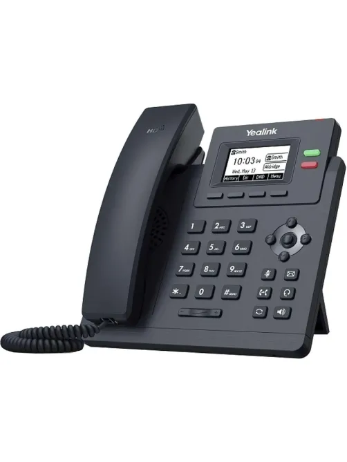 IP-телефон Yealink SIP-T31, 2 аккаунта, БП в комплекте
