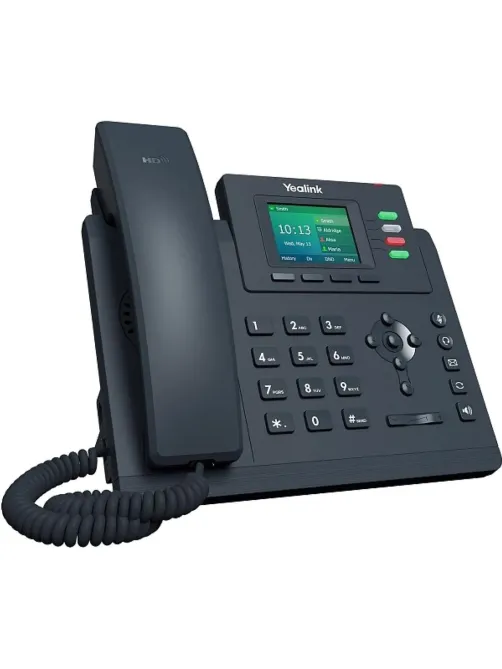 IP-телефон Yealink SIP-T33G, 4 акк, PoE, GigE, БП