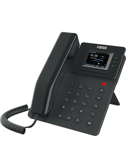 IP-телефон Fanvil V60P,320X240, 2.4,HD voice,4 SIP,6 DSS,Opus+IPV6,PSU