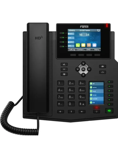 IP-Телефон Fanvil X5U 2xEthernet 10/100/1000, HD Voice, 16 SIP Lines