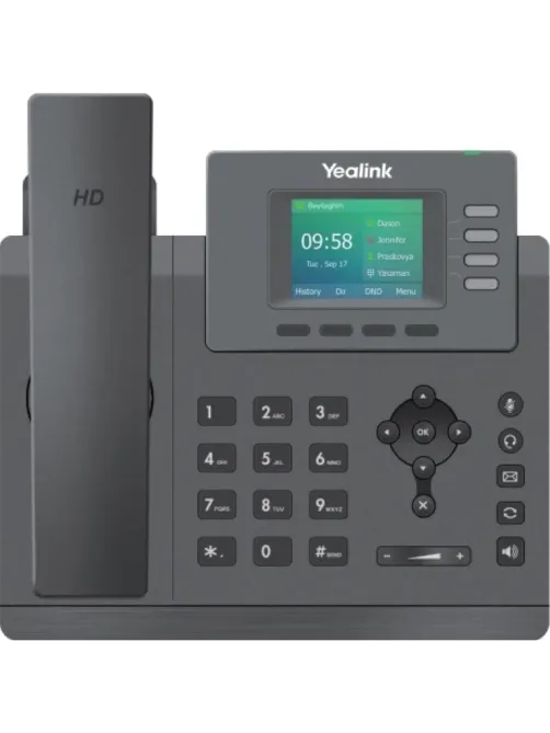 IP-телефон Yealink SIP-T33G, 4 акк, PoE, GigE, БП