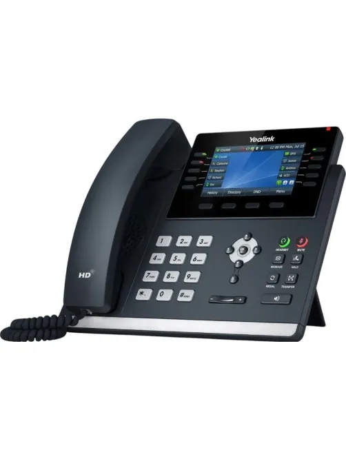 Ip-телефон Yealink SIP-T46U,2 порта USB, 16 аккаунтов,BLF,PoE,GigE,без БП