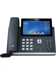 IP-телефон Yealink SIP-T48U, цв экран, 2 USB, 16 аккаун., PoE, GigE, без БП