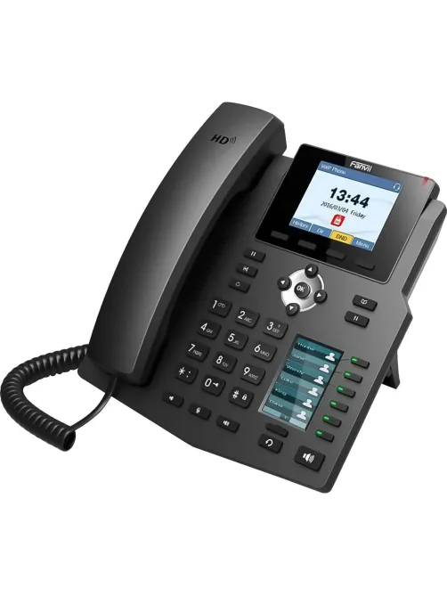 IP-телефон Fanvil X4U 2xE 10/100/1000, POE + Gigabit, 12 SIP Lines, WIFI+BT