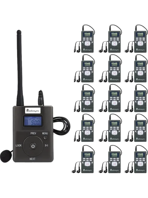 Радиогид Radiosync SGTR01 система на 15 экскурсантов
