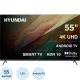 Телевизор Hyundai H-LED55BU7009, UHD, смарт (Android TV)