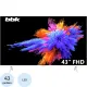 Телевизор BBK 43LEM-1054/FTS2C, FHD, белый