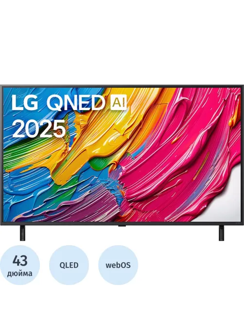 Телевизор LG 43QNED80A6A.ARUG