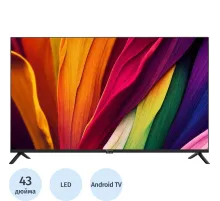 Телевизор Триколор H43U5500SA, SMART TV, 43', Ultra HD, 4K, черный