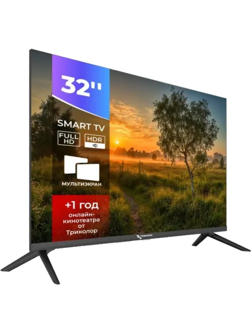 Телевизор Триколор P32FH504, FHD, смарт