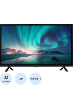 Телевизор Hyundai H-LED32BS5002 Smart Android TV черный/HD