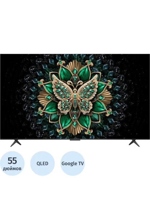 Телевизор TCL 55C6K, Mini LED, смарт