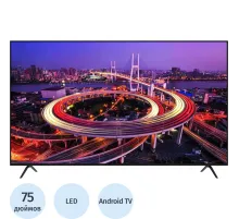 Телевизор Триколор P75UH701, смарт (Android)