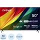 Телевизор Digma DM-LED50UQB31, QLED, смарт (Google TV)