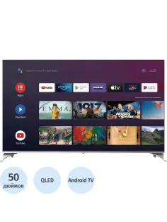 Телевизор Hyundai H-LED50QBU7500, UHD, Smart (Android TV)
