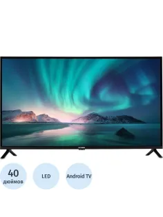 Телевизор Hyundai H-LED40BS5002 Smart Android TV черный/FULL HD