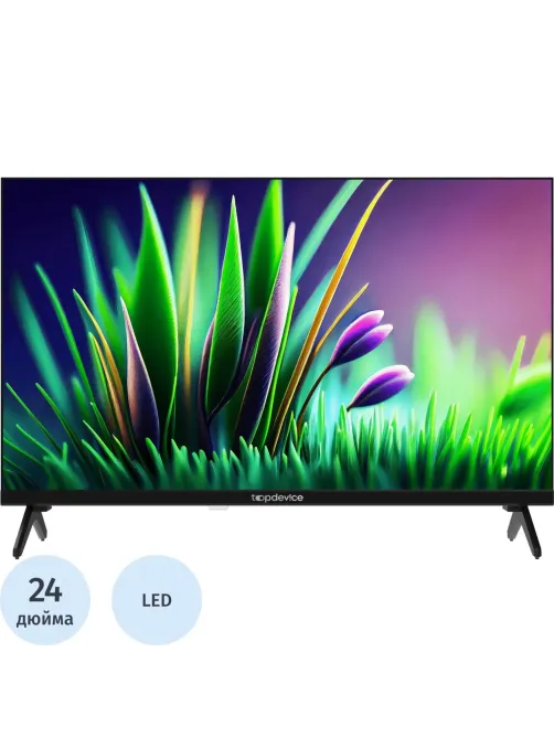 Телевизор Topdevice TDTV24CN04H_BK, HD Ready