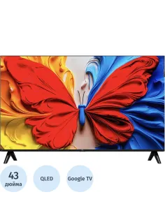 Телевизор TCL 43S5K, QLED, FHD