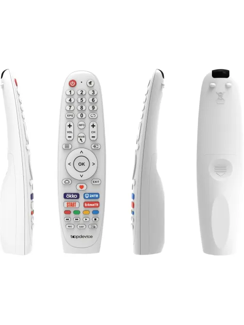 Телевизор 32 Topdevice TDTV32CS04H_WE, HD ready, смарт (WildRed) белый
